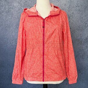 Prana Callista Hooded Windbreaker Rain Jacket, Size XL, EUC